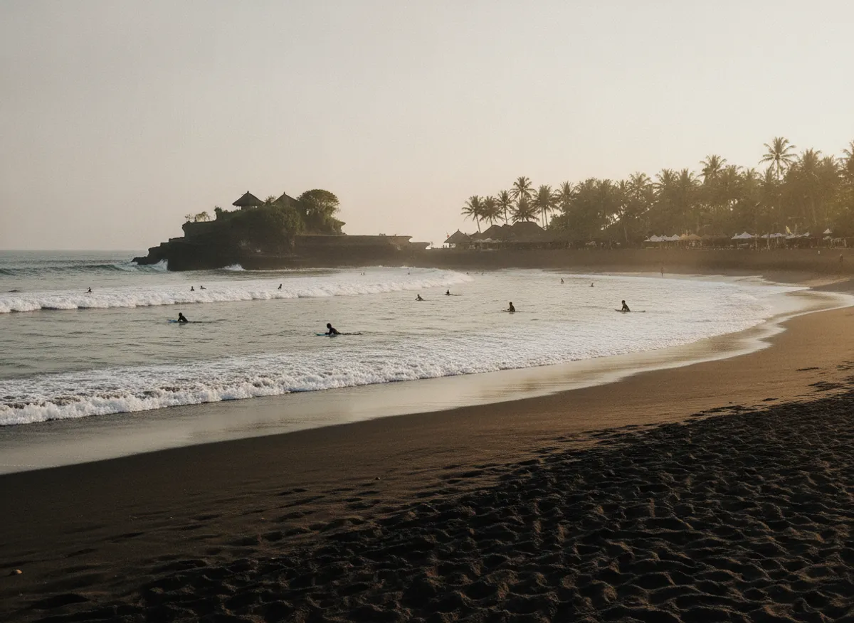 Batu Bolong beach in Canggu, Bali