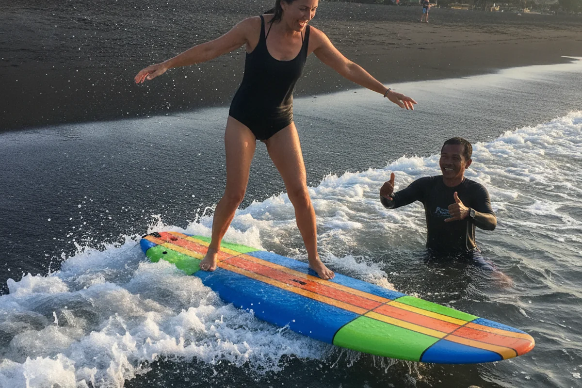 Semi-Private Lesson — surf lesson in Canggu, Bali