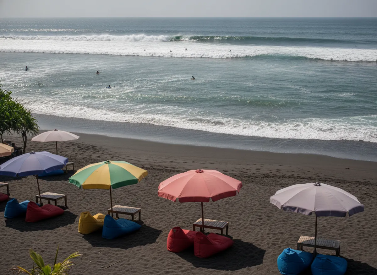 Echo Beach in Canggu, Bali