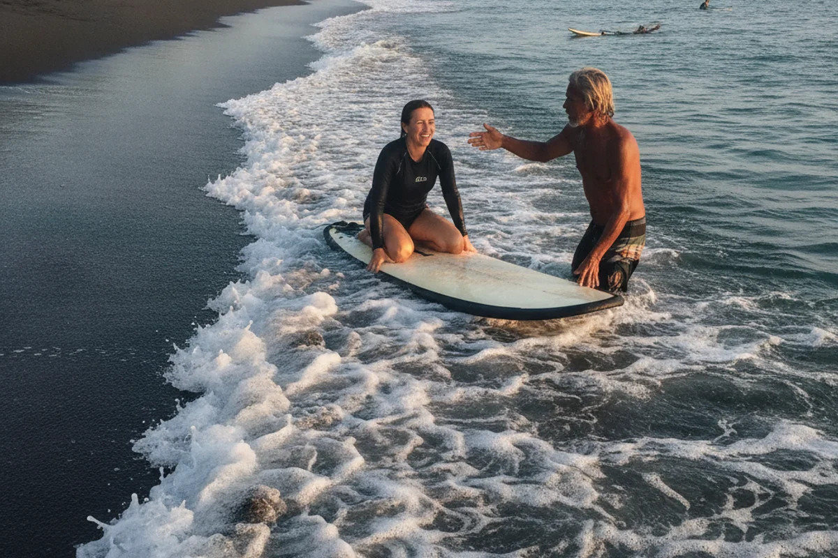 Private Lesson — surf lesson in Canggu, Bali